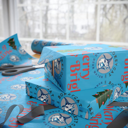 BokeyCat  Christmas Wrapping Paper