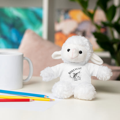 BokeyCat Stuffed Animals w Tee Shirt