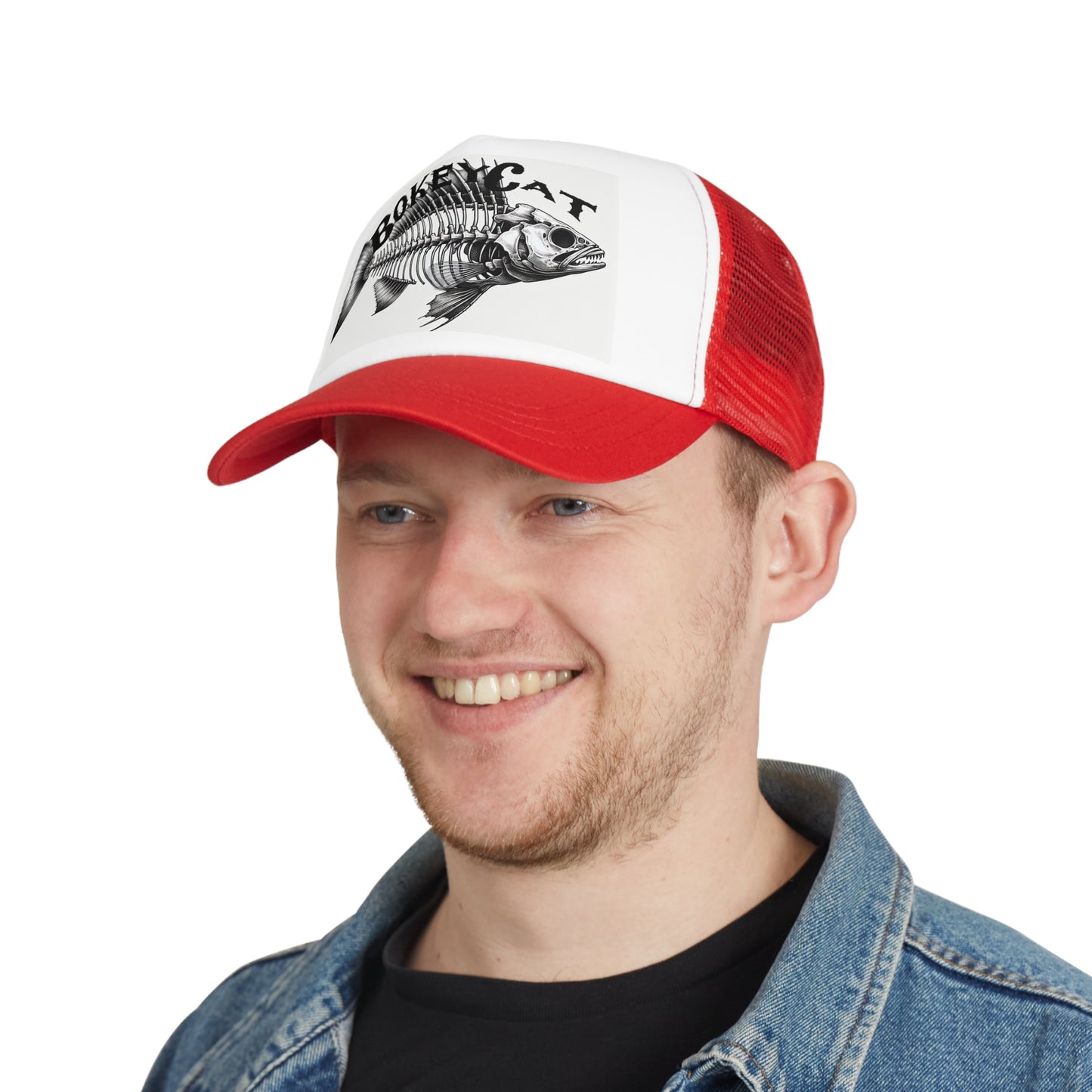 BokeyCat Bones Mesh Cap