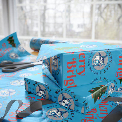 BokeyCat  Christmas Wrapping Paper
