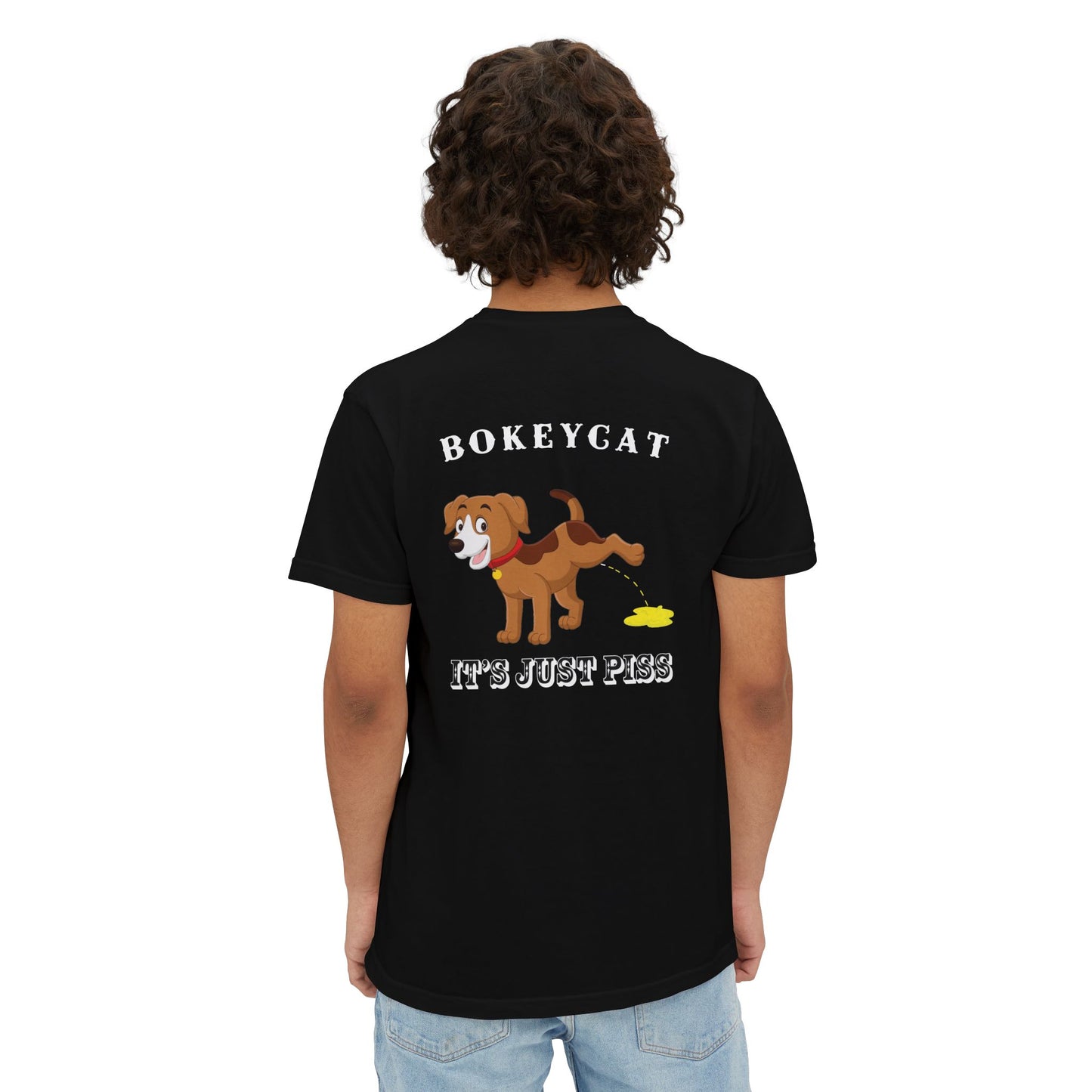 BokeyCat  "It's Just Piss" Pocket T-Shirt