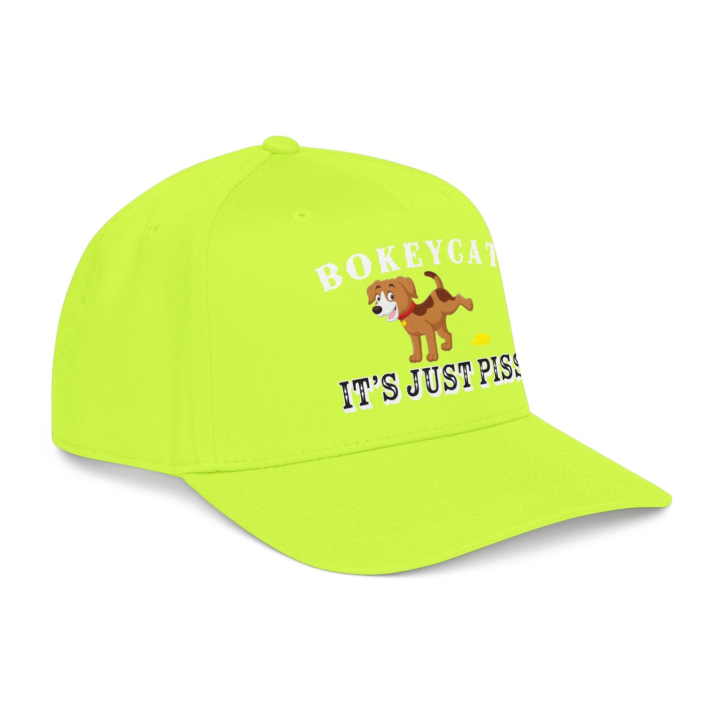 BokeyCat "It's Just Piss" Mid Profile Baseball Cap