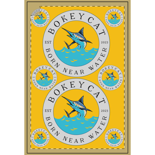 BokeyCat Golf Towel