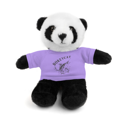 BokeyCat Stuffed Animals w Tee Shirt