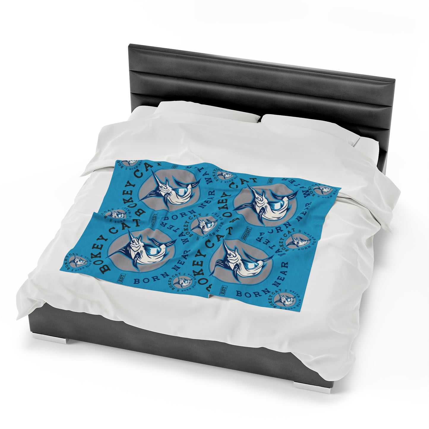 BokeyCat Velveteen Plush Blanket