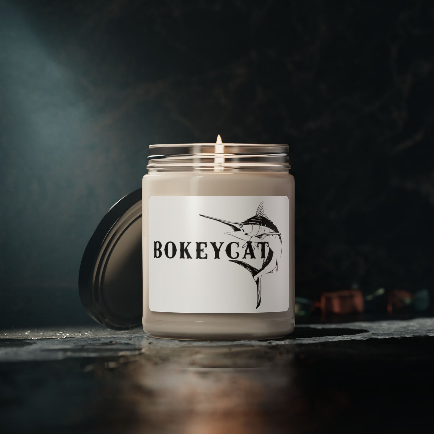 BokeyCat Scented Soy Candle, 9oz