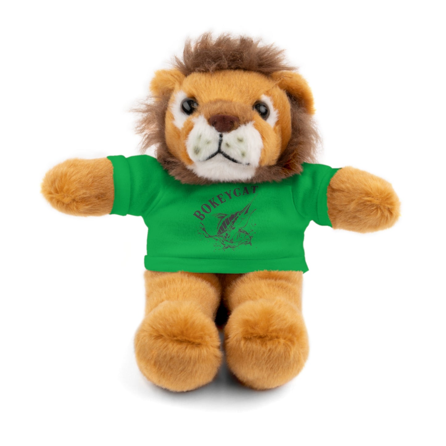 BokeyCat Stuffed Animals w Tee Shirt