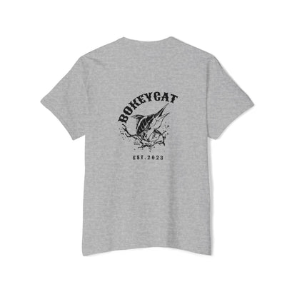 BokeyCat Unisex Heavy Cotton Pocket Tee