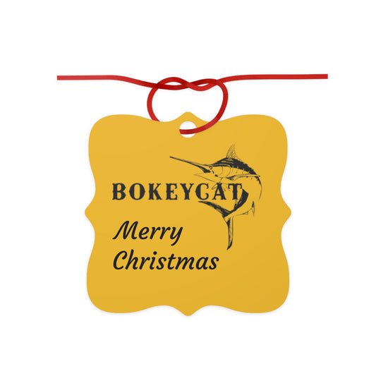 BokeyCat Aluminum Ornaments, 1pc