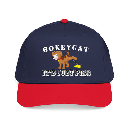 BokeyCat "It's Just Piss" Mid Profile Baseball Cap