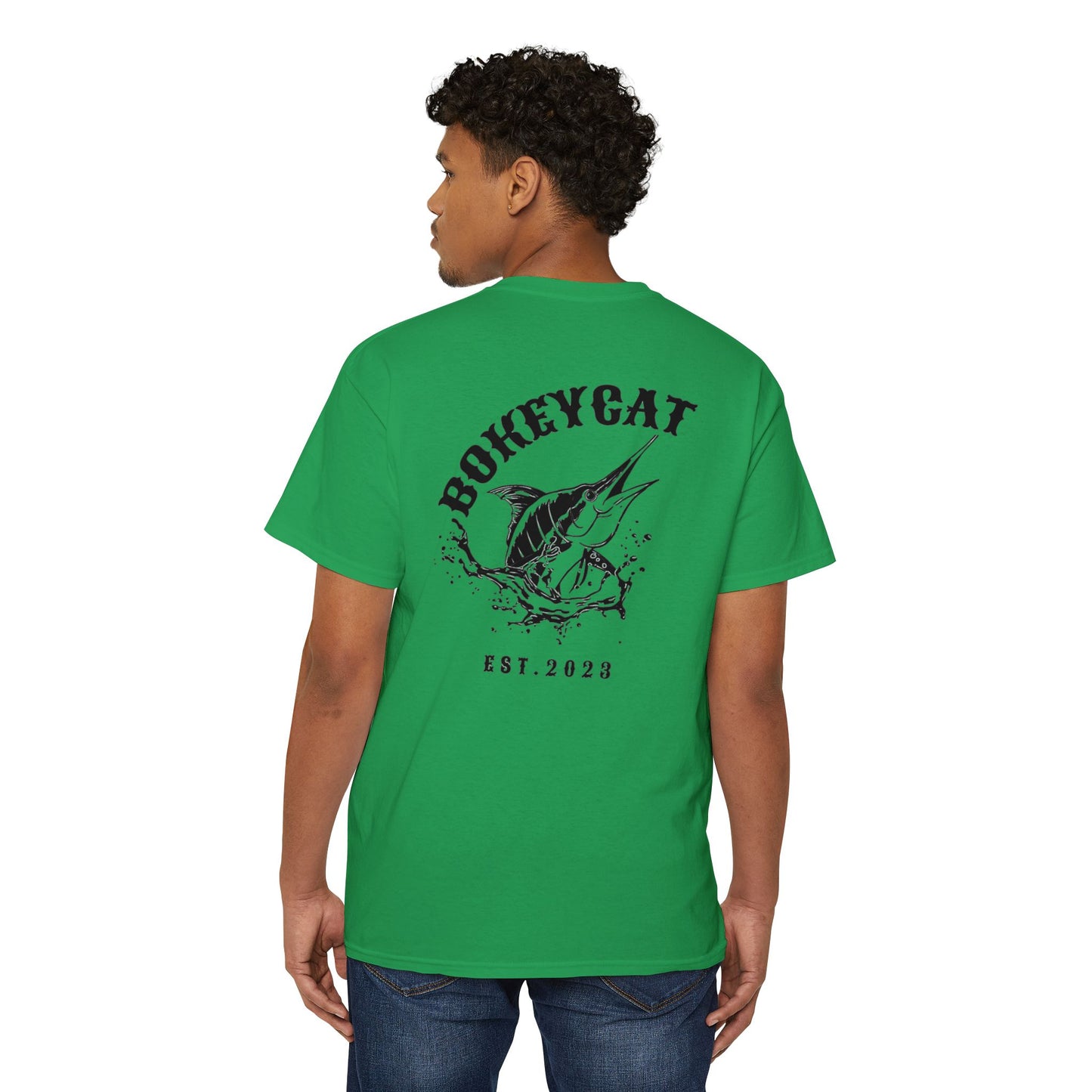 BokeyCat  Heavy Cotton Pocket Tee