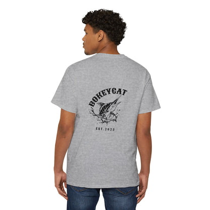 BokeyCat Unisex Heavy Cotton Pocket Tee