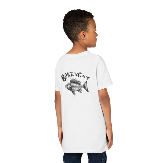BokeyCat Bones  Youth Short Sleeve Tee