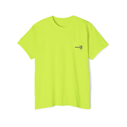 BokeyCat Unisex Heavy Cotton Pocket Tee
