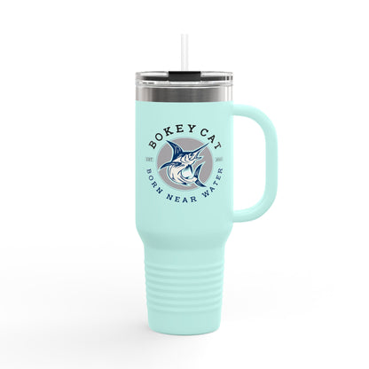 BokeyCat Insulated Travel Mug, 40oz