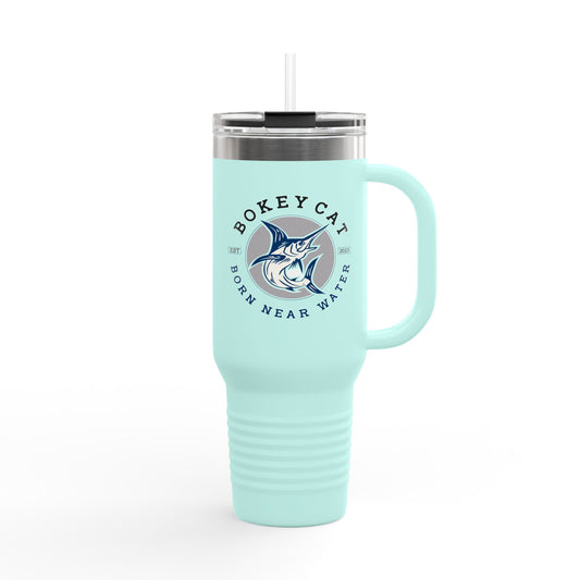 BokeyCat Insulated Travel Mug, 40oz
