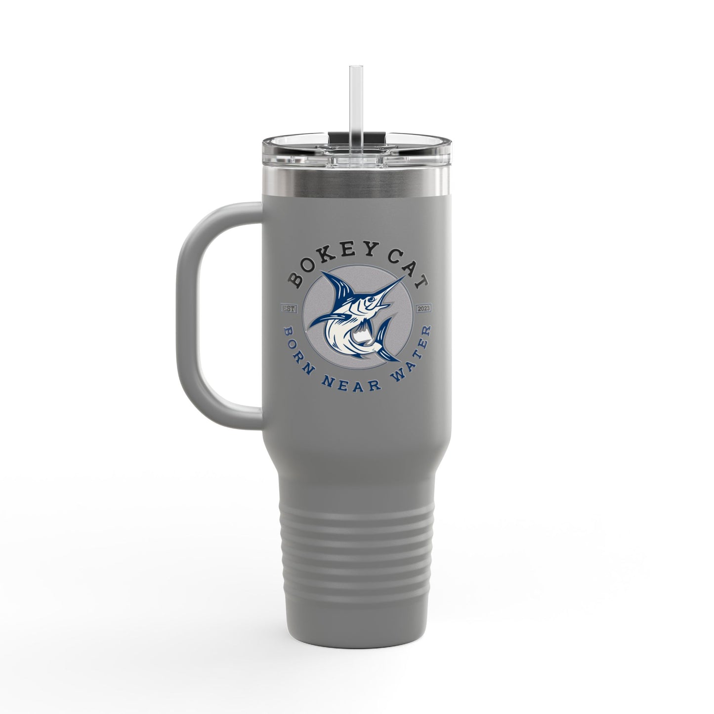 BokeyCat Insulated Travel Mug, 40oz