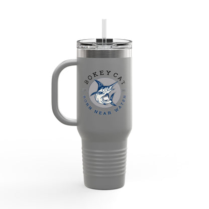 BokeyCat Insulated Travel Mug, 40oz