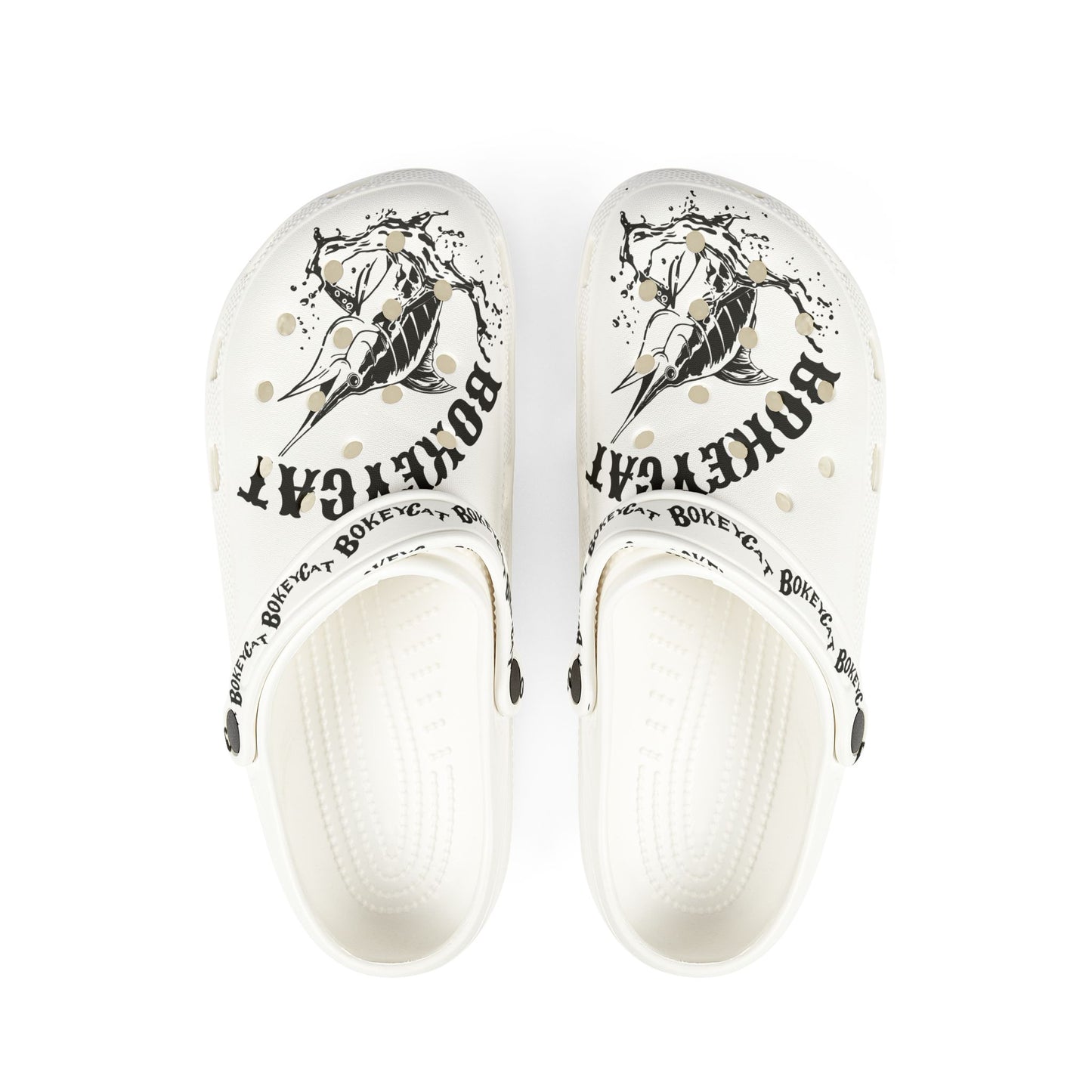 BokeyCat Crocs.  Foam Rubber