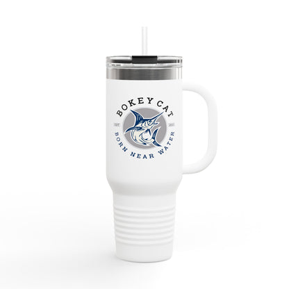 BokeyCat Insulated Travel Mug, 40oz