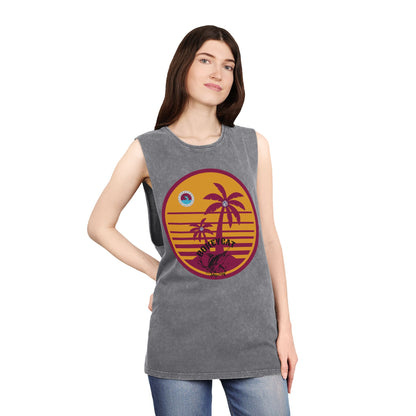 BokeyCat Unisex Stonewash Tank Top