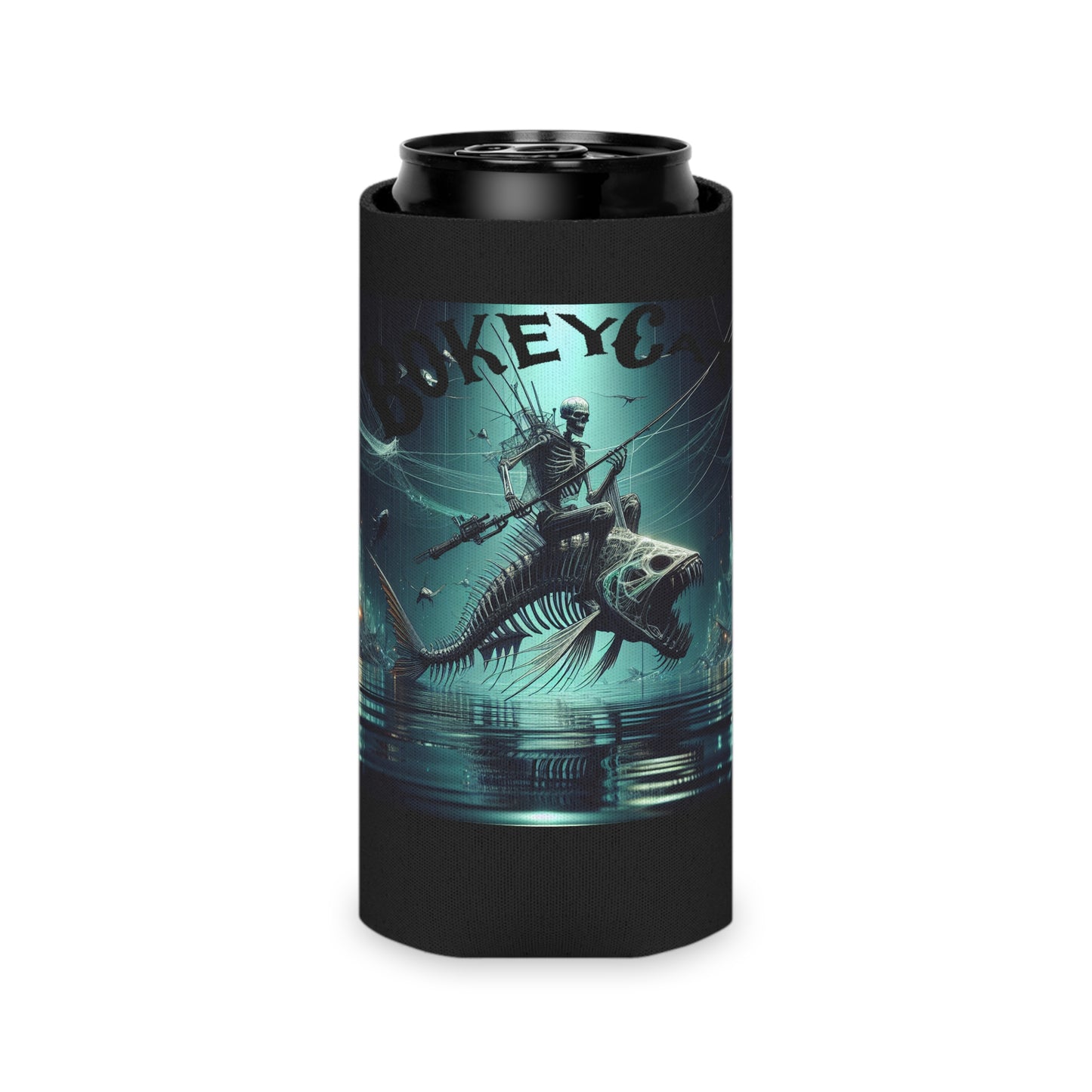 BokeyCat Bones Can Cooler