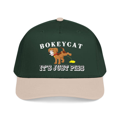 BokeyCat "It's Just Piss" Mid Profile Baseball Cap