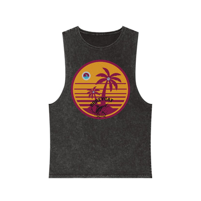 BokeyCat Unisex Stonewash Tank Top