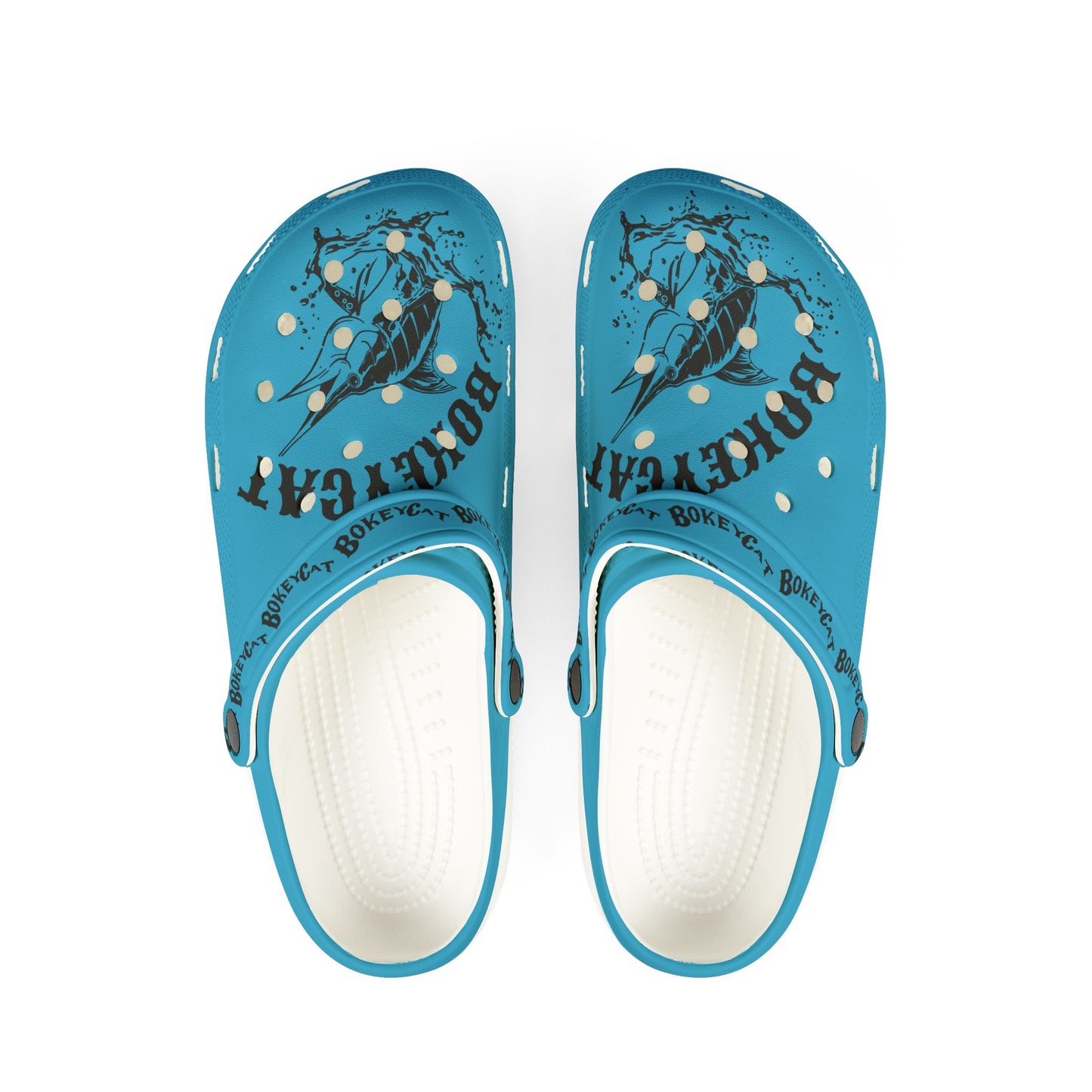 BokeyCat Crocs.  Foam Rubber