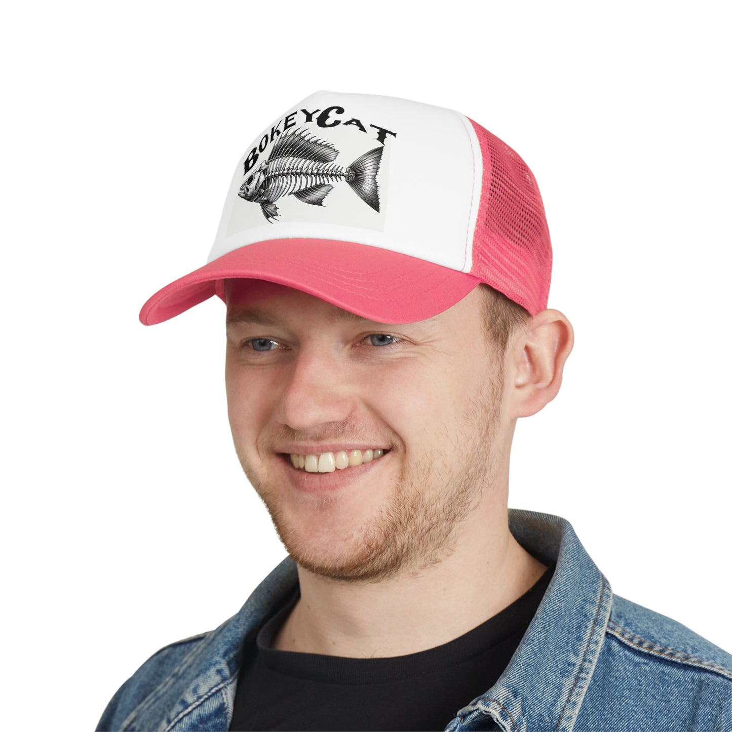 BokeyCat Bones Mesh Cap