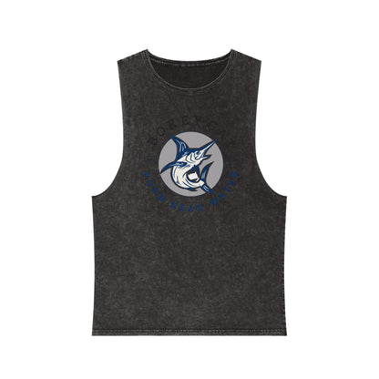 BokeyCat Unisex Stonewash Tank Top