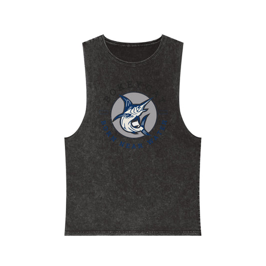 BokeyCat Unisex Stonewash Tank Top
