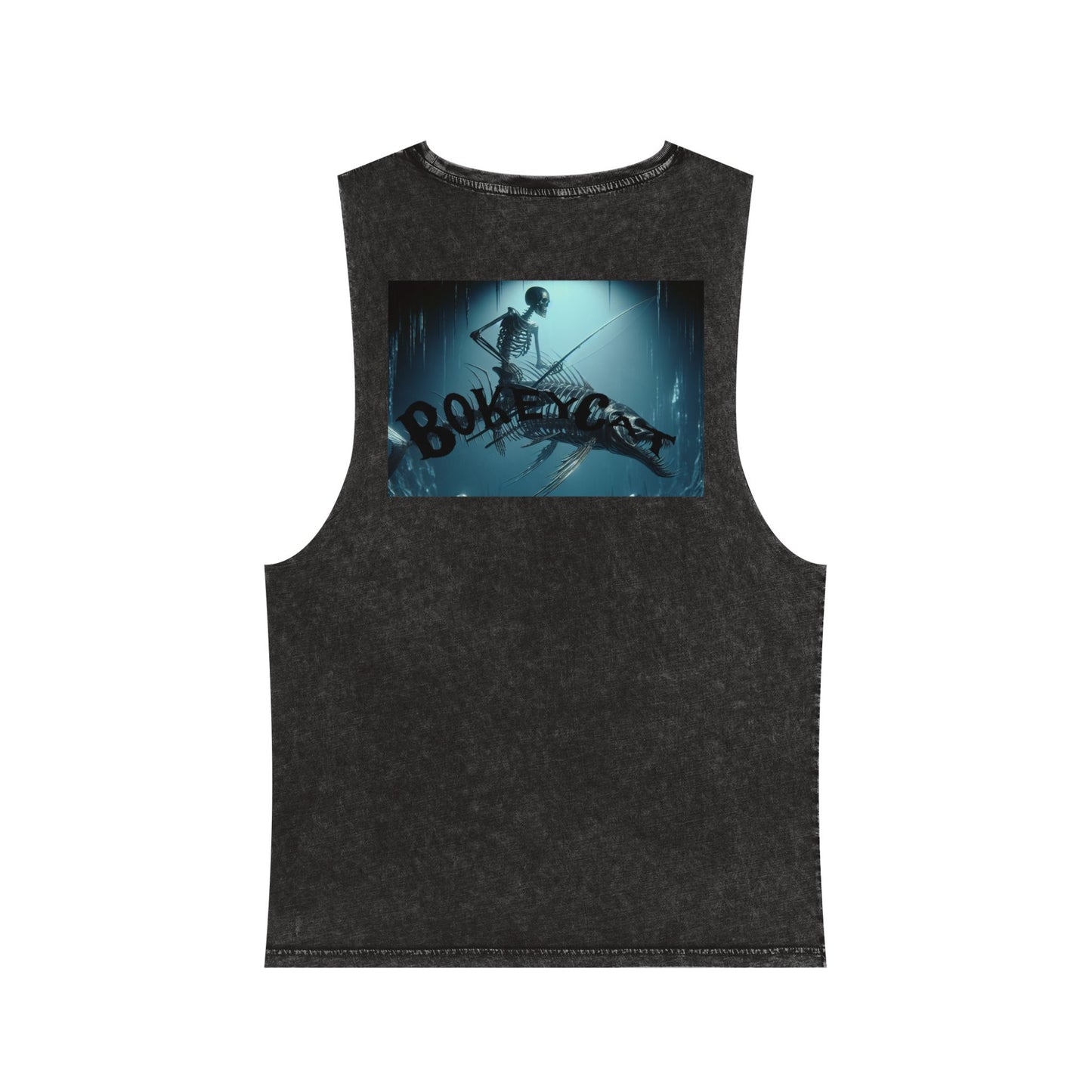 BokeyCat Unisex Stonewash Tank Top