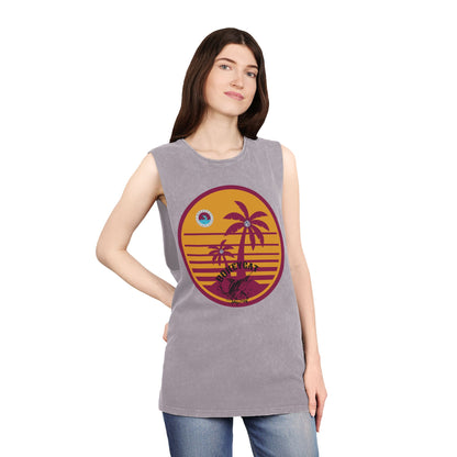BokeyCat Unisex Stonewash Tank Top