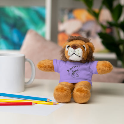 BokeyCat Stuffed Animals w Tee Shirt