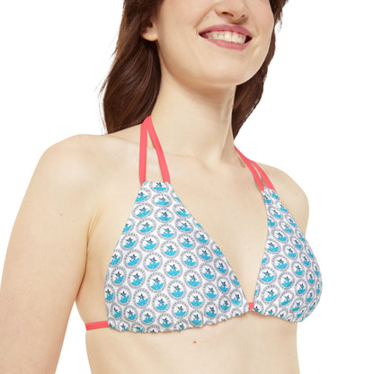 BokeyCat Bokini. strappy triangle   bikini top