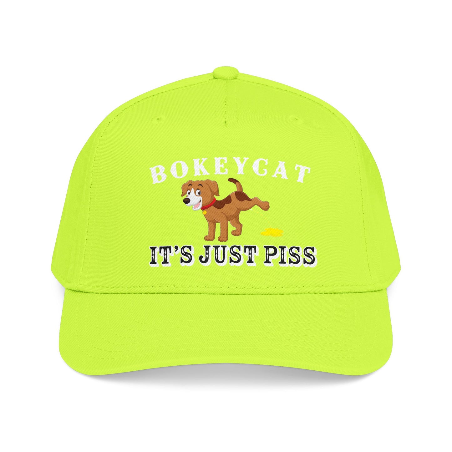 BokeyCat "It's Just Piss" Mid Profile Baseball Cap
