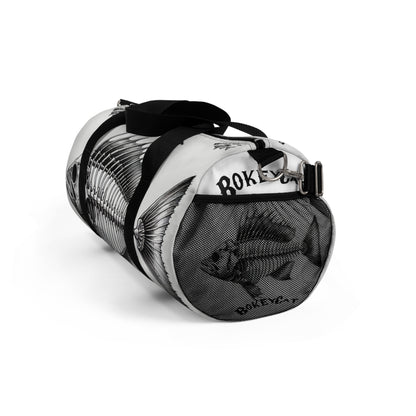 BokeyCat Bones Duffel Bag, Gym Bag, Fishing Gear Bag