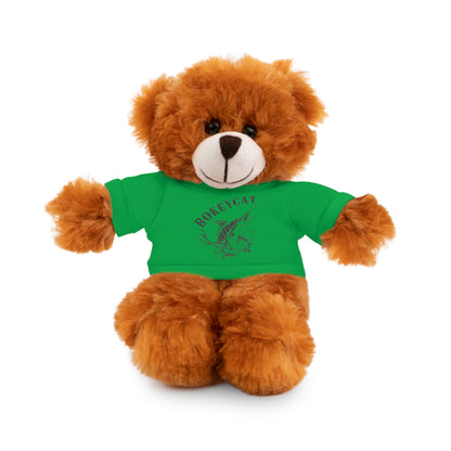 BokeyCat Stuffed Animals w Tee Shirt