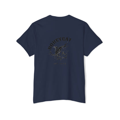 BokeyCat Unisex Heavy Cotton Pocket Tee