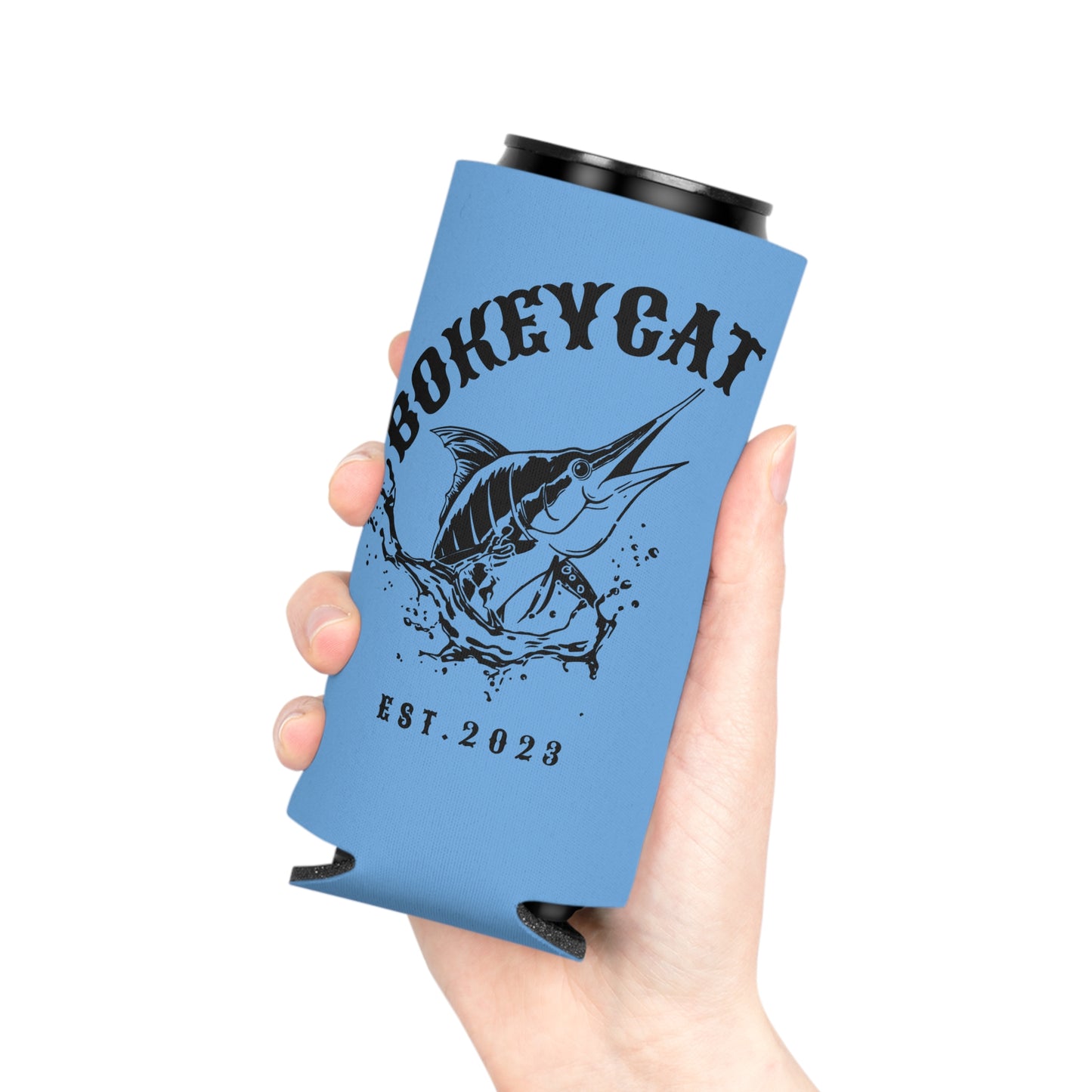 BokeyCat Can Cooler