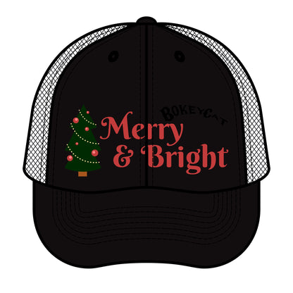 BokeyCat Merry & Bright Christmas Hat