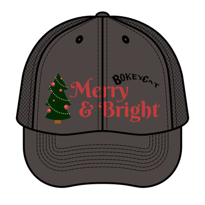 BokeyCat Merry & Bright Christmas Hat