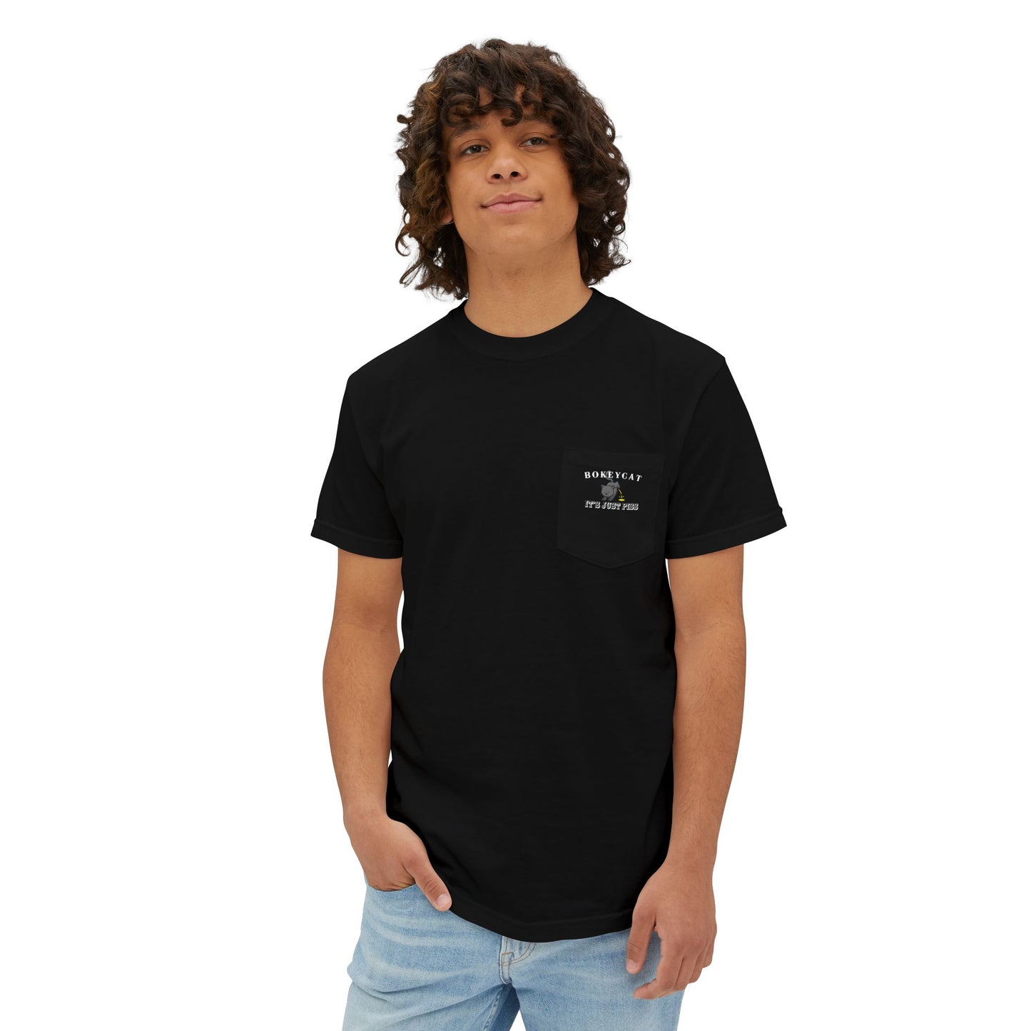 BokeyCat "CAT" Pocket T-Shirt