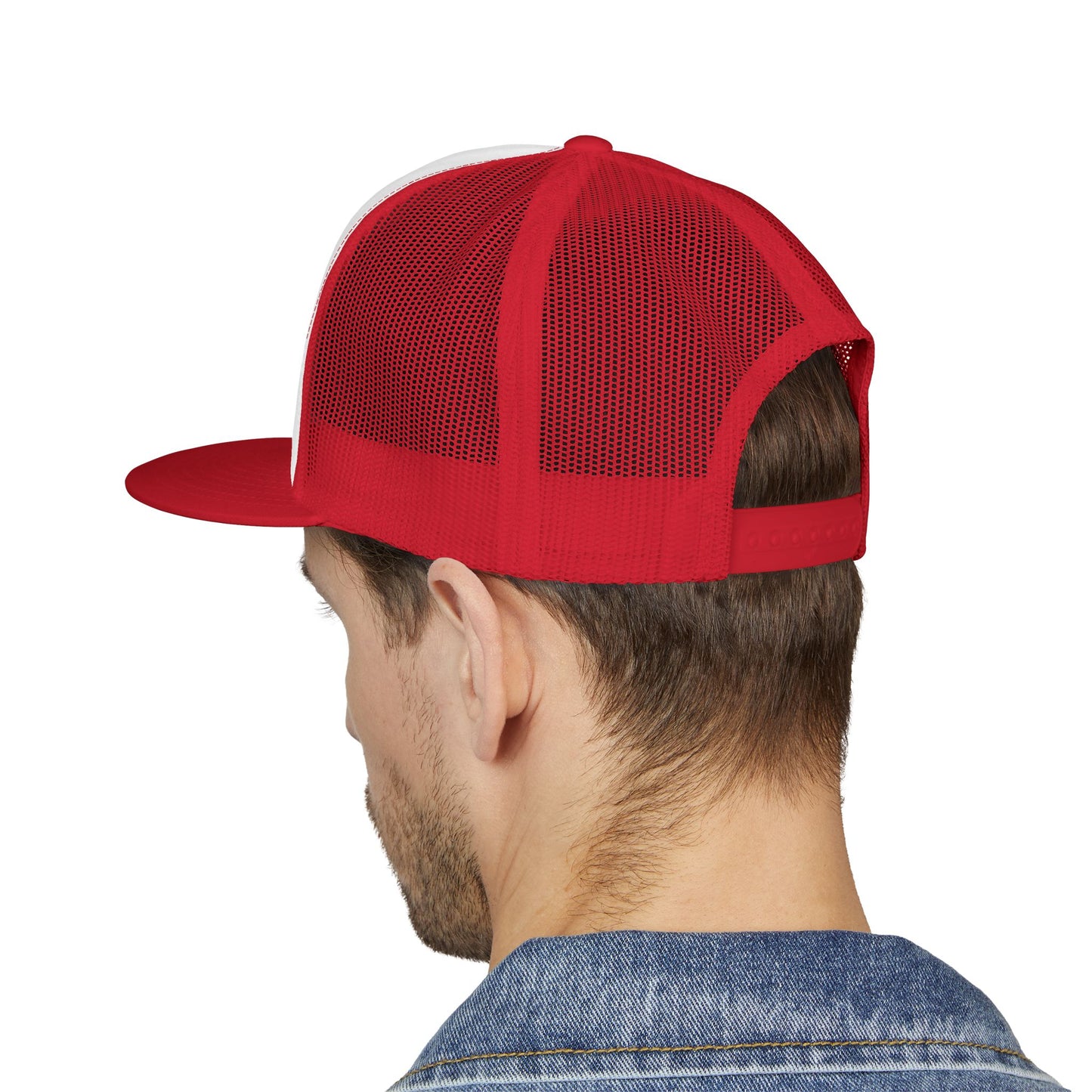 BokeyCat 5 Panel Trucker Cap  Embroidery Logo