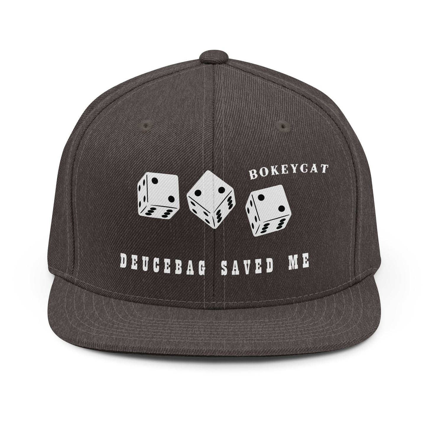 BokeyCat "DICE" Snapback Hat