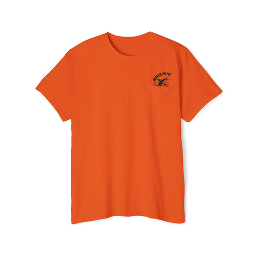 BokeyCat Unisex Heavy Cotton Pocket Tee