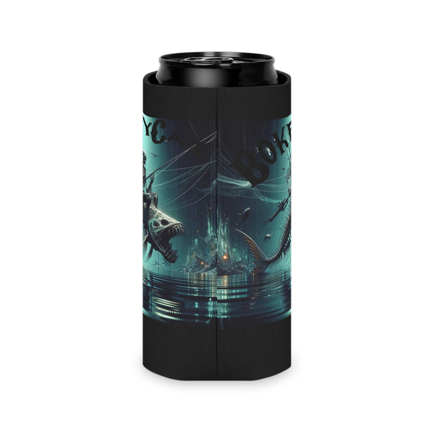 BokeyCat Bones Can Cooler