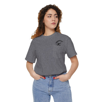 BokeyCat Unisex Heavy Cotton Pocket Tee