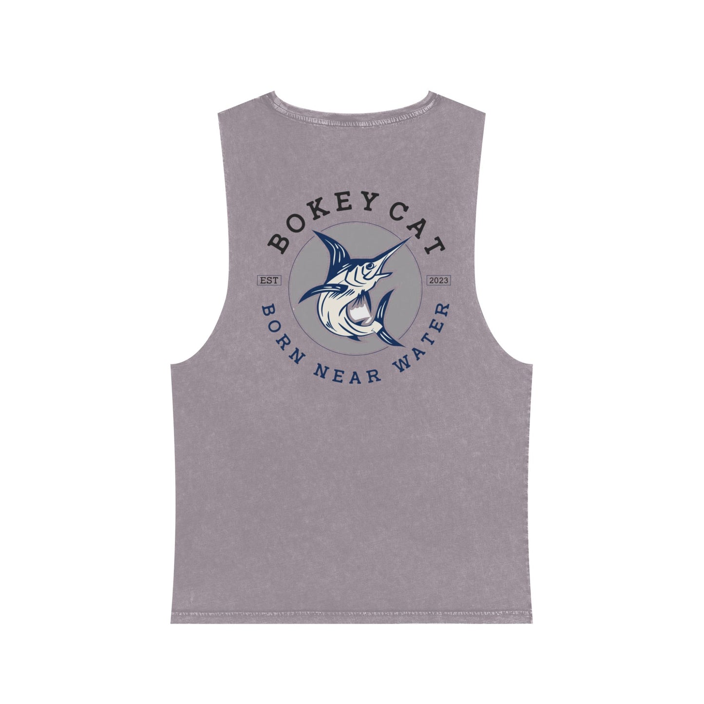BokeyCat Unisex Stonewash Tank Top